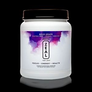 Sold Zurvita Zeal Canister Bold Grape Guarana Free